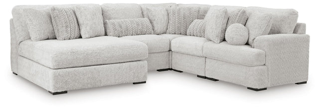 Cuddle Plush Arctic 5-Piece Sectional with Chaise - image 1