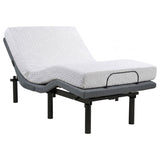 Weston Twin XL Dual-Motor Massage Adjustable Bed Base in Black and Grey — product image 3