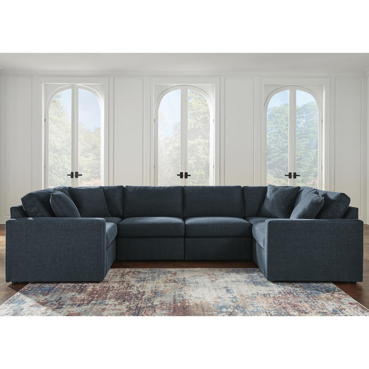 Modmax Ink 6-Piece Sectional with Ottoman — product image 10