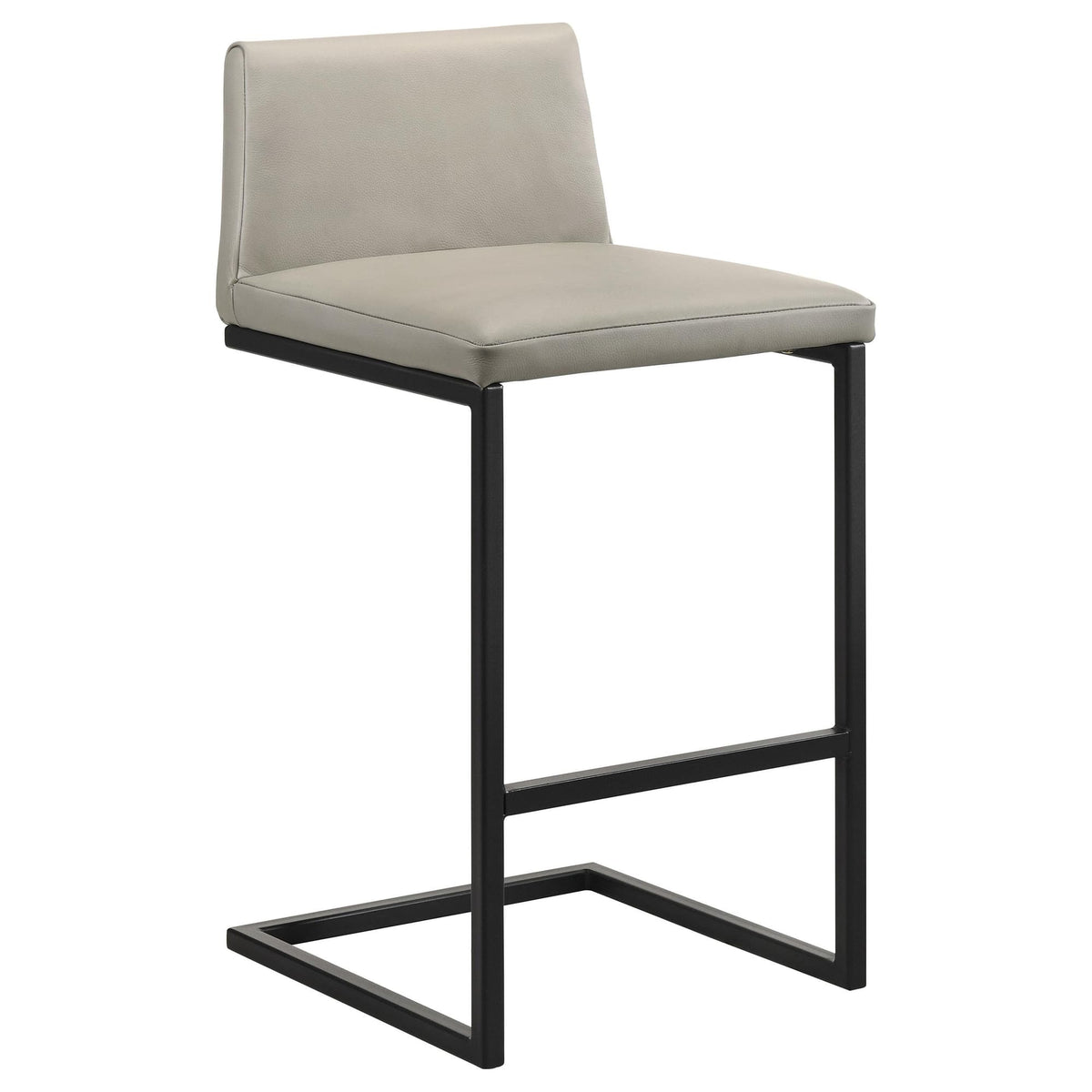 Vardon Genuine Leather Tan Bar Stool Set of 2 — product image 2