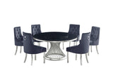 Unico table and Havana chairs set dining area view