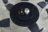 Close up of marble-like tabletop on D615 Maxi