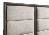 Farre Eastern King Upholstered Storage Platform Bed Dark Brown — product image 7
