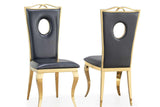 Santiago dining chairs group showing all color and finish options