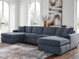 Modmax Ink 4-Piece Double Storage Chaise Sectional — product view