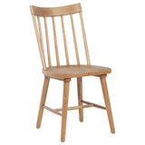 Middleton Natural Brown Extension Leaf Dining Room Set - Table and 6 Side Chairs — product image 6