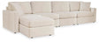 Modmax Oyster 4-Piece Sectional with Ottoman — product image 2