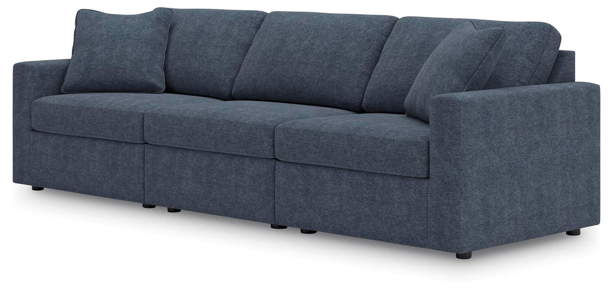 Modmax Ink Sofa and Loveseat Set — angled view