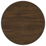 Hamlyn 5-Piece Round Wood Counter Height Dining Set in Cream and Walnut — product image 4
