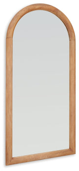 Dairville Brown Floor Mirror side view