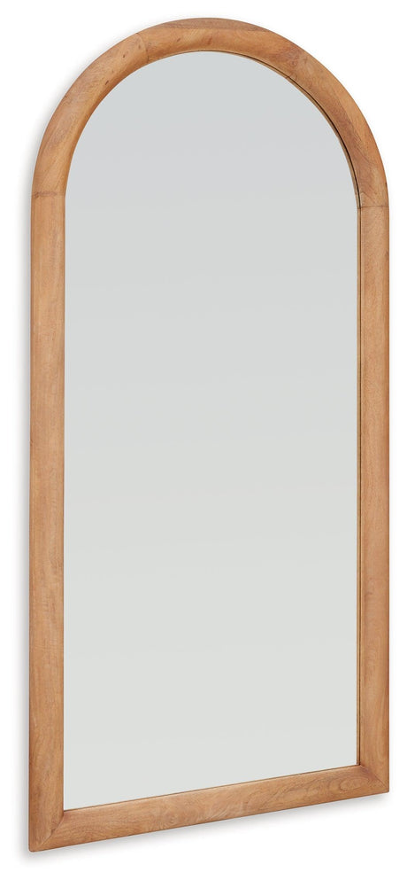 Dairville Brown Floor Mirror side view