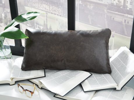 Danvale Dark Brown Pillow (Set of 4) from Decor Furniture