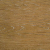 Seating surface of Danvers brown oak dining side chair