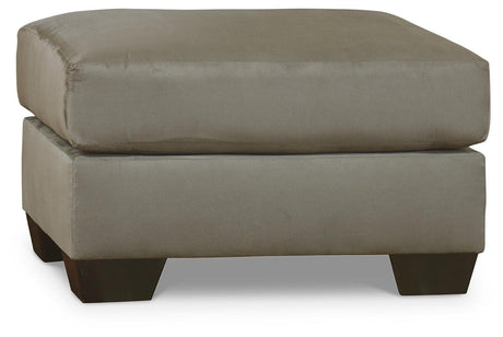 Close-up of Darcy Chair upholstery and armrest