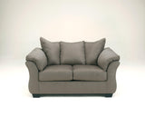 Darcy Cobblestone Sofa, Loveseat And Recliner - Ella Furniture