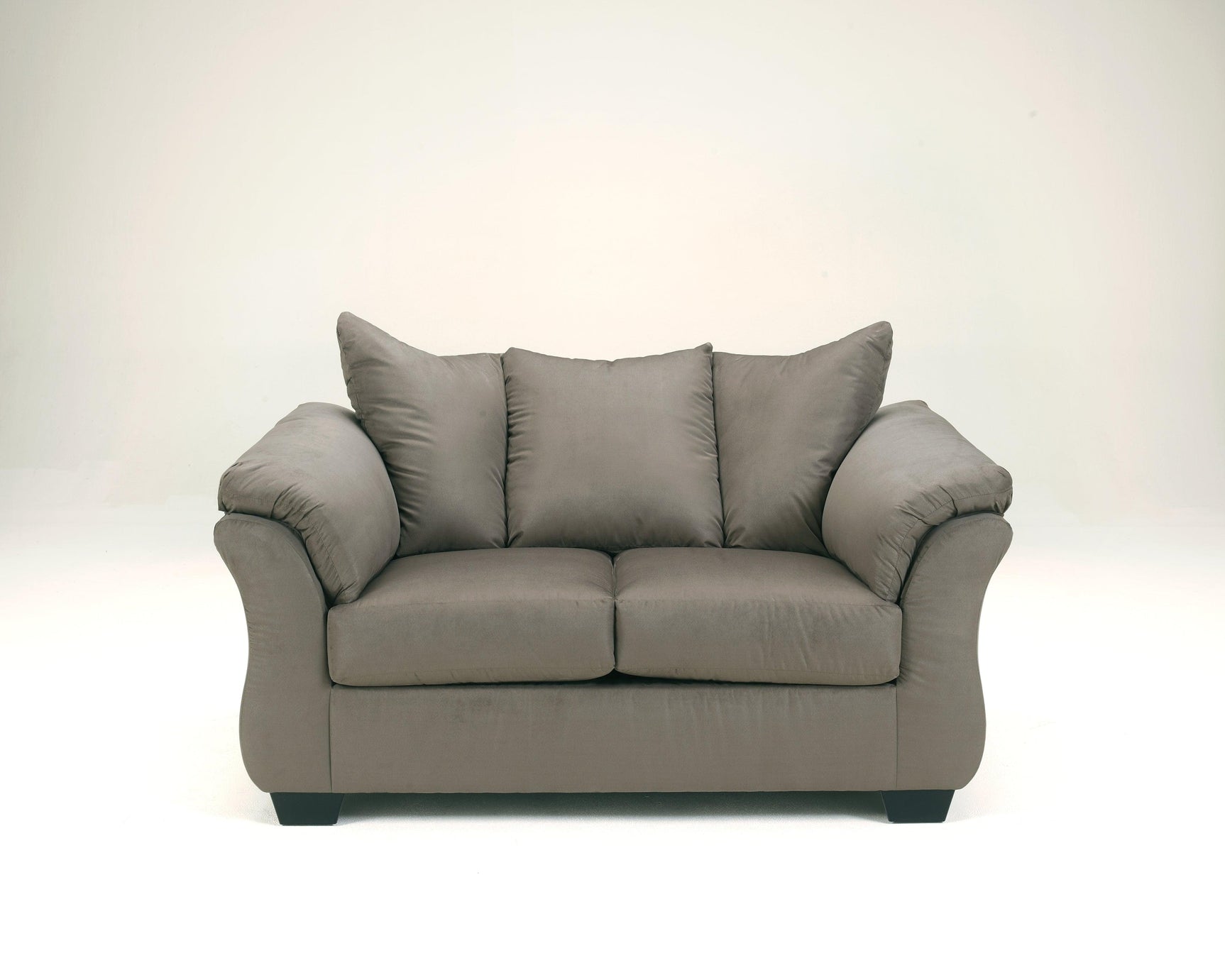 Darcy Cobblestone Sofa, Loveseat And Recliner - Ella Furniture