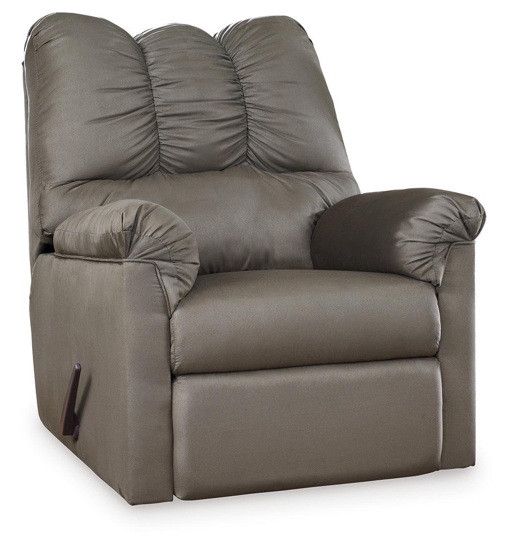 Darcy Cobblestone Sofa, Loveseat And Recliner - Ella Furniture