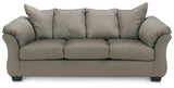 Darcy Cobblestone Sofa, Loveseat And Recliner - Ella Furniture