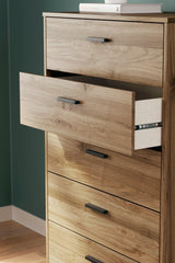 Drawer interiors of Deanlow Chest of Drawers