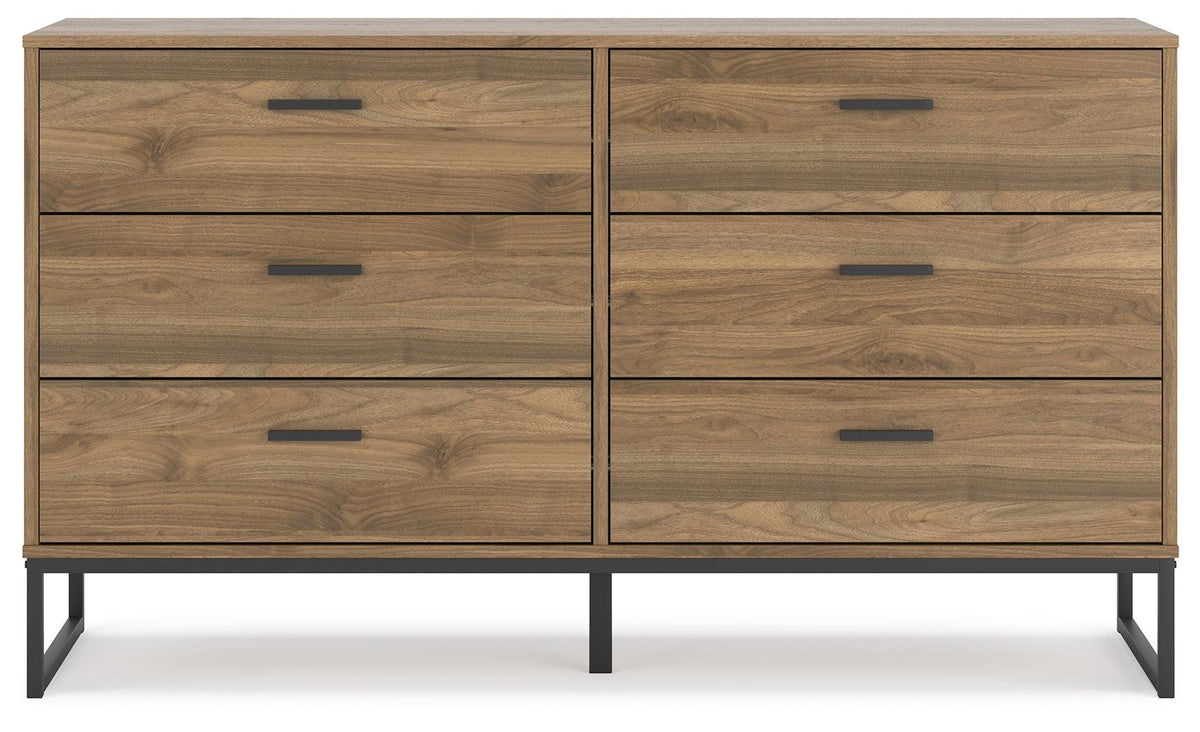 Top view of Deanlow Honey dresser surface