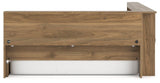 End panel and storage footboard of Deanlow Full Bed