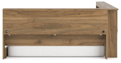 End panel and storage footboard of Deanlow Full Bed