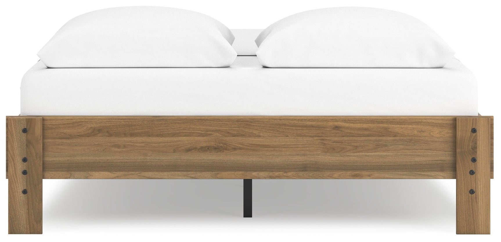 Deanlow Honey Queen Platform Bed full bed perspective
