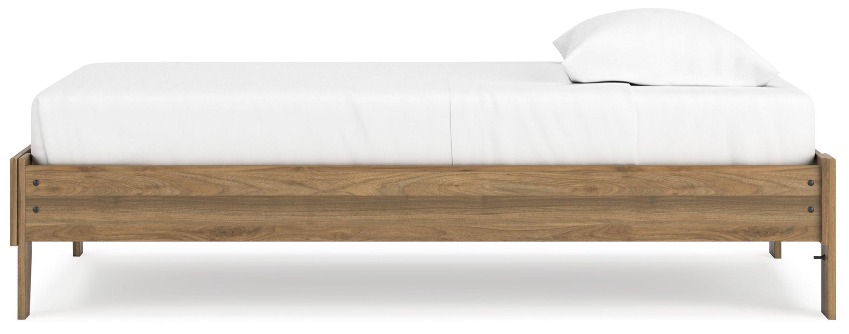 Top angle of Deanlow Honey Twin Platform Bed