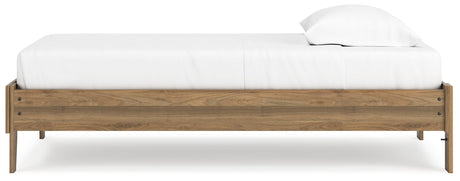 Top angle of Deanlow Honey Twin Platform Bed