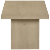Decker 2-piece Coffee and End Table Set Natural Oak view 5