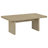 Decker 2-piece Coffee and End Table Set Natural Oak view 7