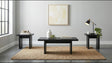 Decker 3-piece Coffee and End Table Set Black from Decor Furniture