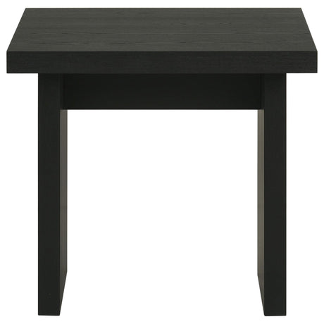 Decker 3-piece Coffee and End Table Set Black view 4