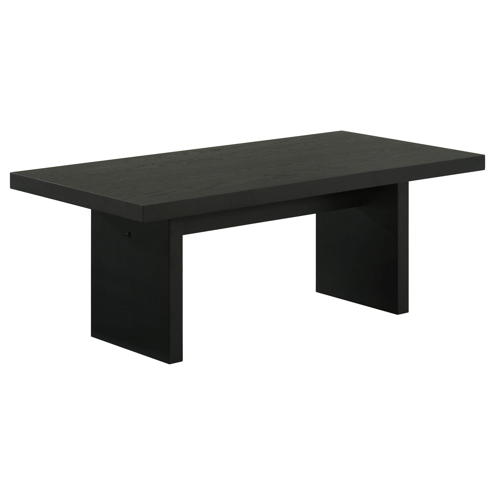 Decker 47-Inch Rectangular Cocktail Coffee Table Black from Decor Furniture