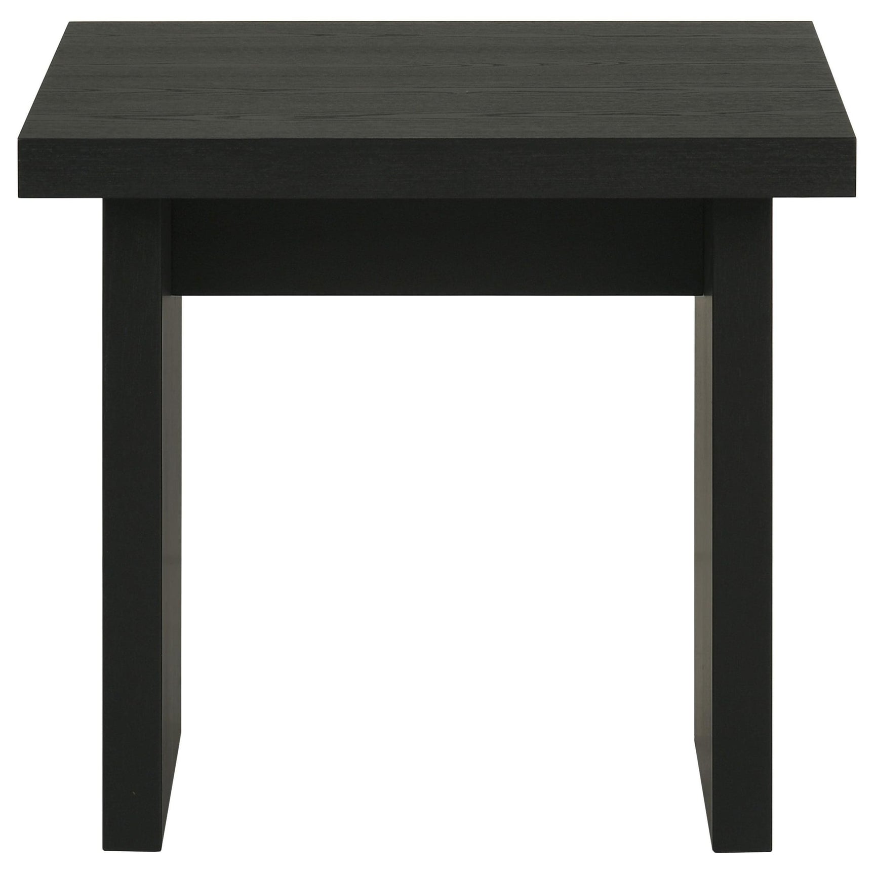 Decker Square Occasional Side End Table Black view 3