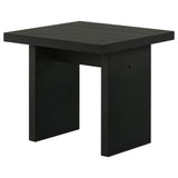 Decker Square Occasional Side End Table Black view 4