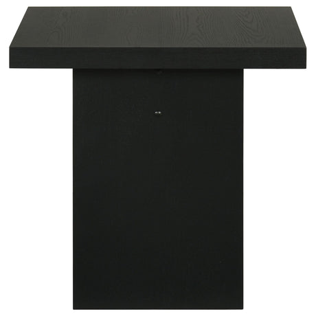 Decker Square Occasional Side End Table Black view 5