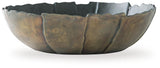 Aidman Black/Antique Gold Finish Bowl view 3