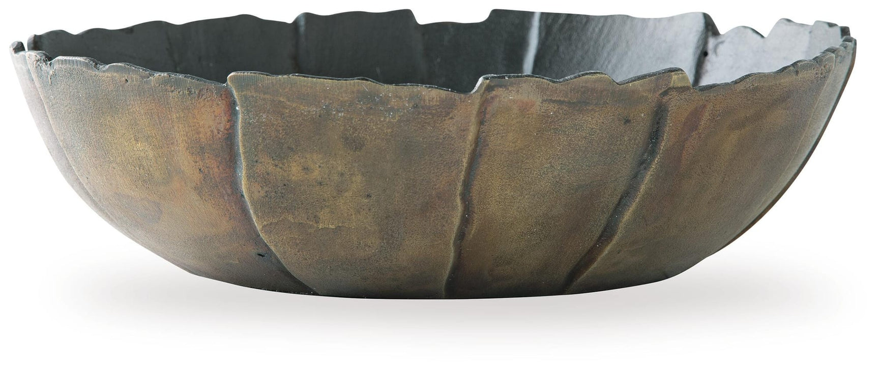 Aidman Black/Antique Gold Finish Bowl view 3