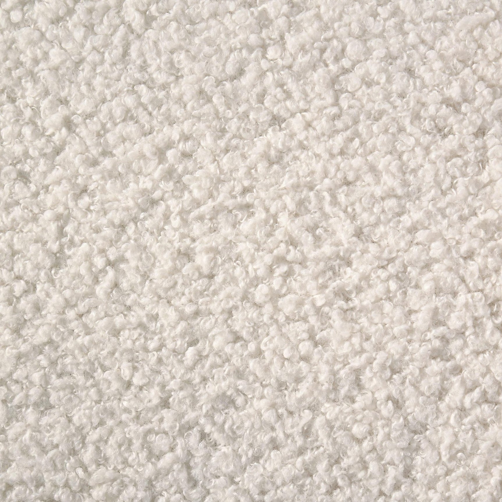 Alamosa Eastern King Boucle Upholstered Wingback Platform Bed White view 7