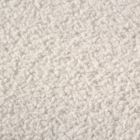 Alamosa Eastern King Boucle Upholstered Wingback Platform Bed White view 7