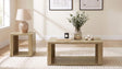 Alsina 2-Piece Coffee and End Table Set Greige from Decor Furniture