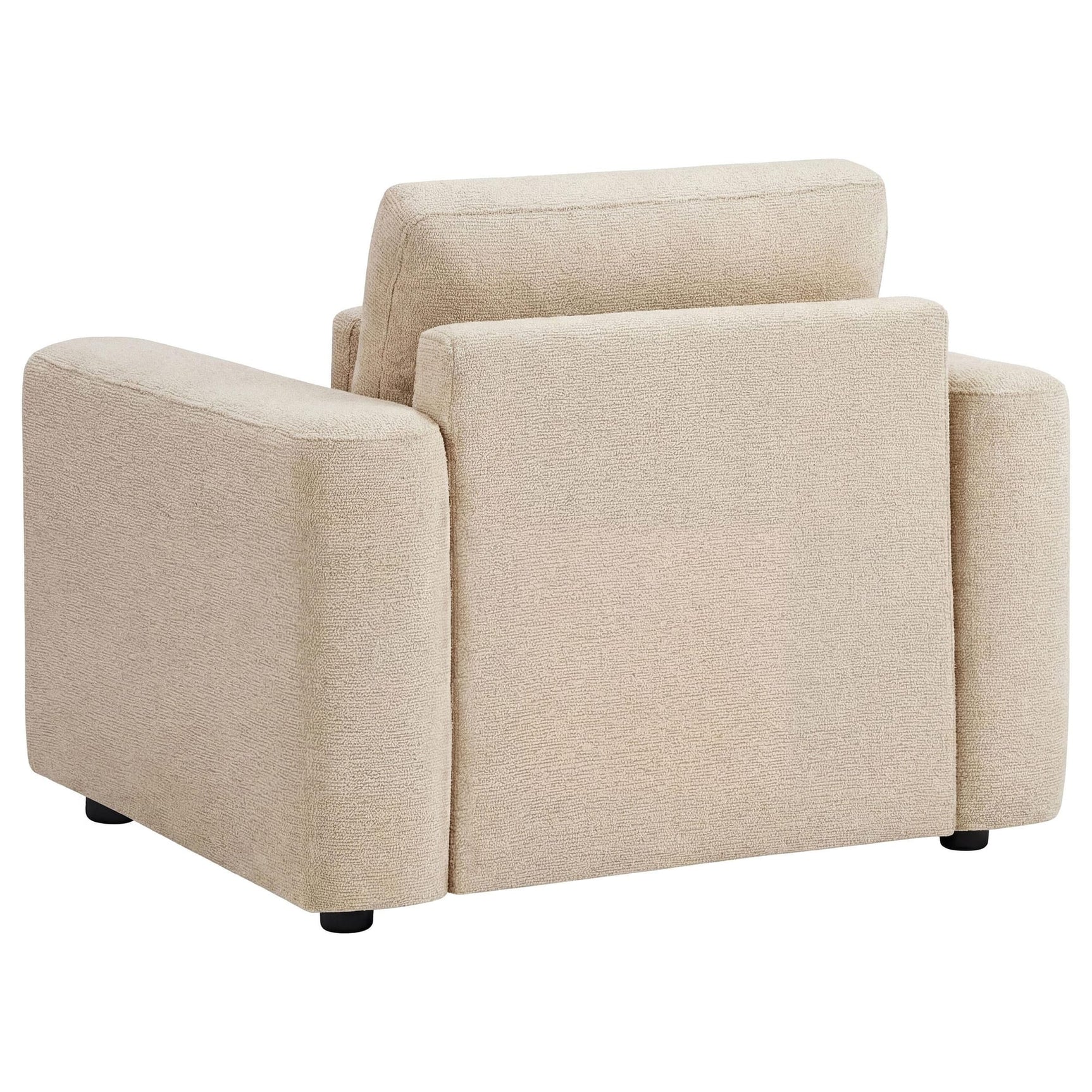 Amador 3-piece Chenille Upholstered Track Arm Sofa Set Camel view 8