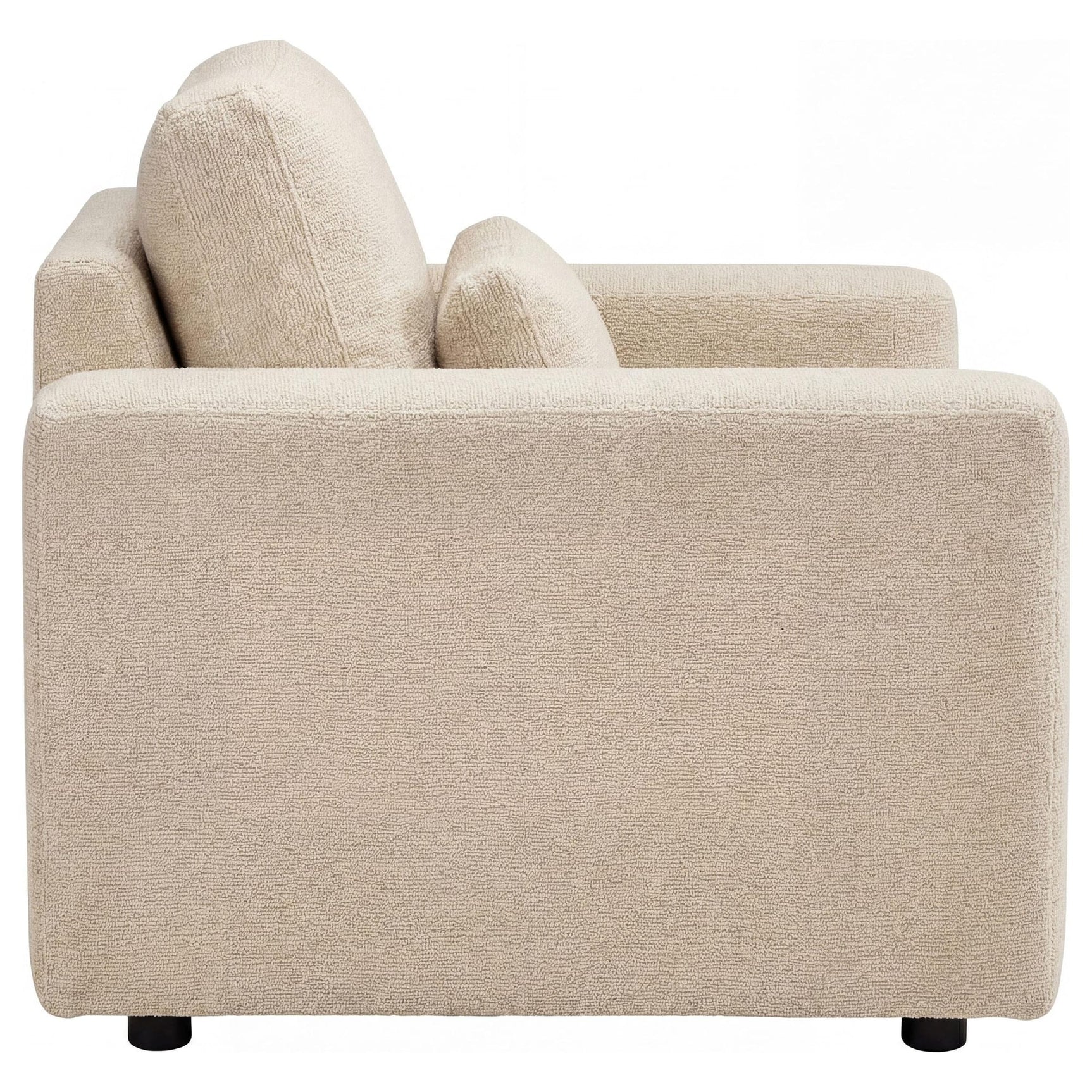 Amador Chenille Upholstered Track Arm Accent Chair Camel view 8
