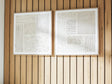 Andorfield Beige/Black/White Wall Art (Set of 2) from Decor Furniture