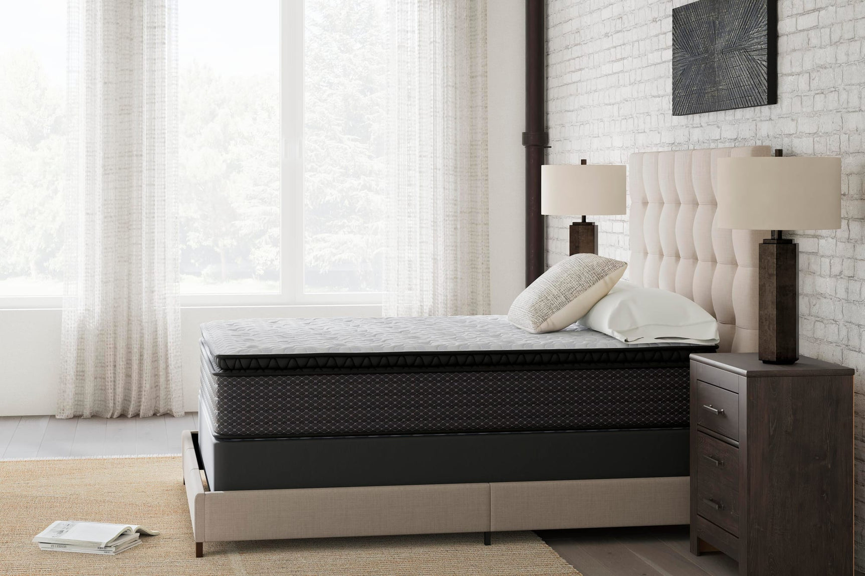 Anniversary Edition Pillowtop White Full Mattress view 5