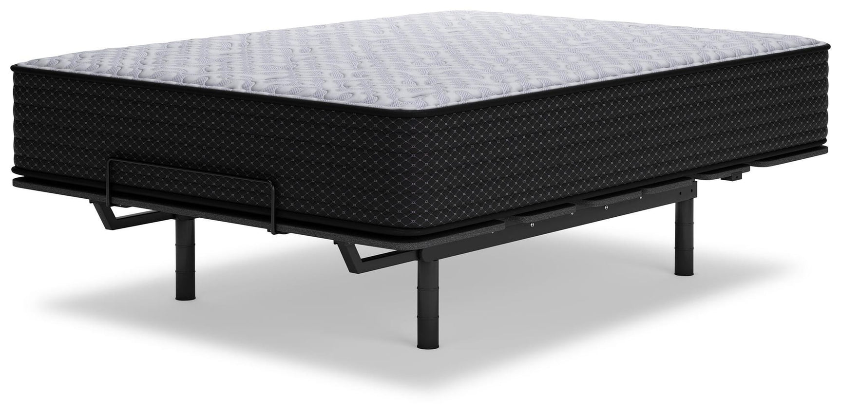 Anniversary Edition Plush White Full Mattress angled view