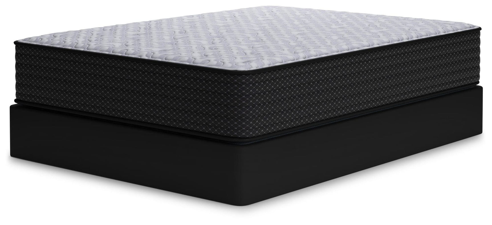 Anniversary Edition Plush White Full Mattress angled view