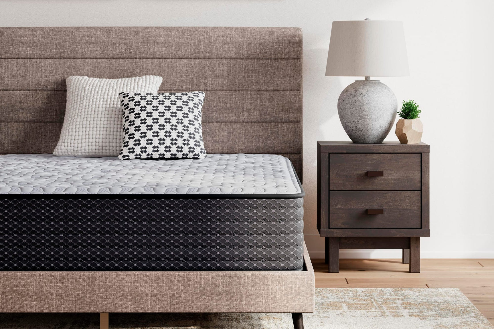 Anniversary Edition Plush White Twin Mattress from Decor Furniture
