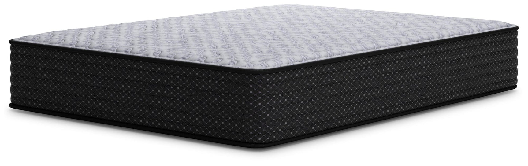 Anniversary Edition Plush White Twin Mattress angled view